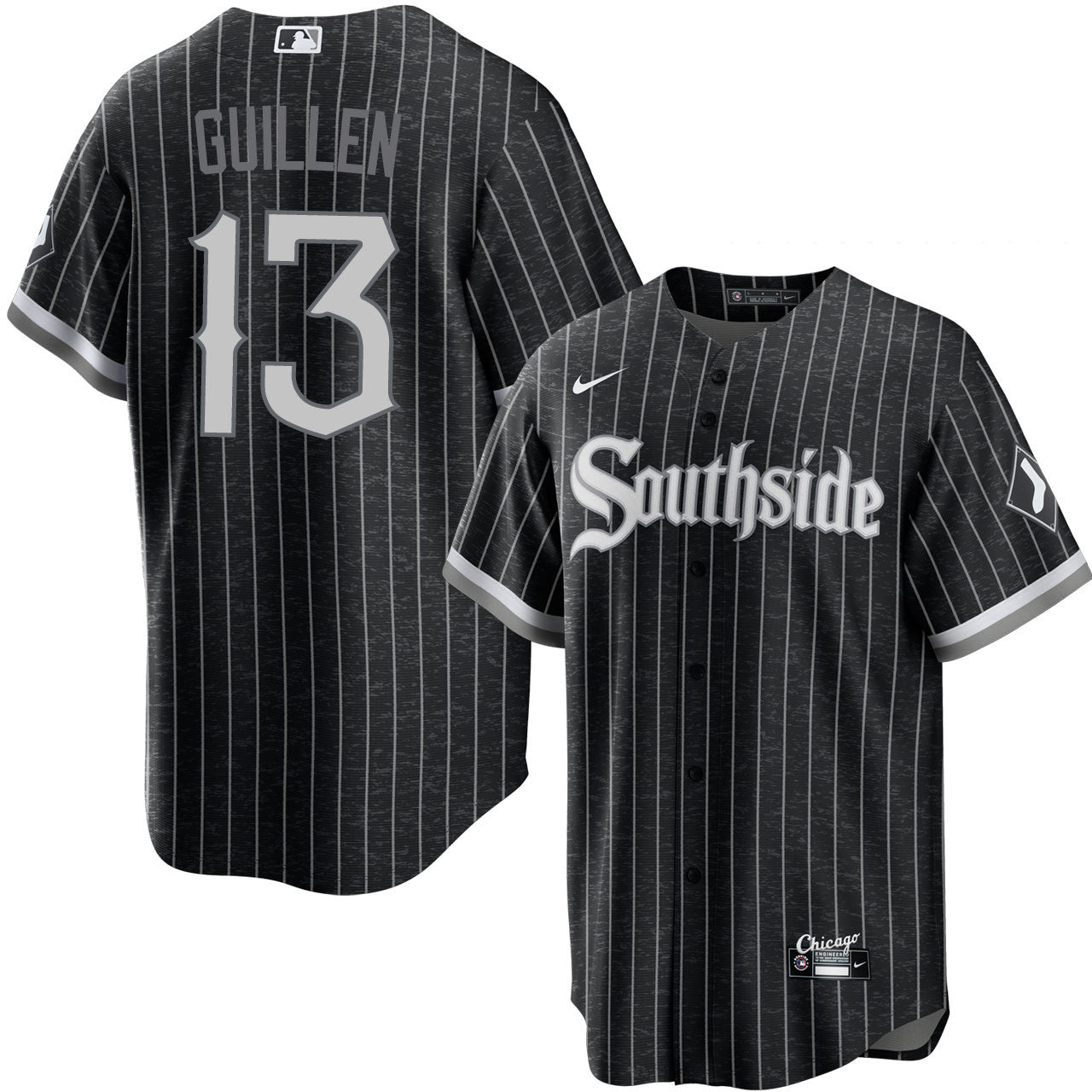 Youth Ozzie Guillen Chicago White Sox Replica White Cooperstown Collection  Jersey