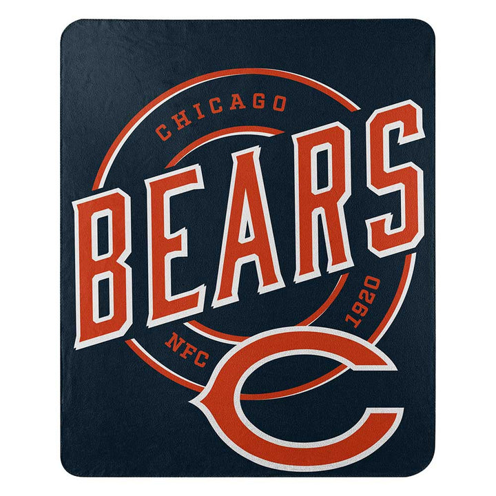 Chicago Bears Fleece Throw Blanket - Clark Street Sports