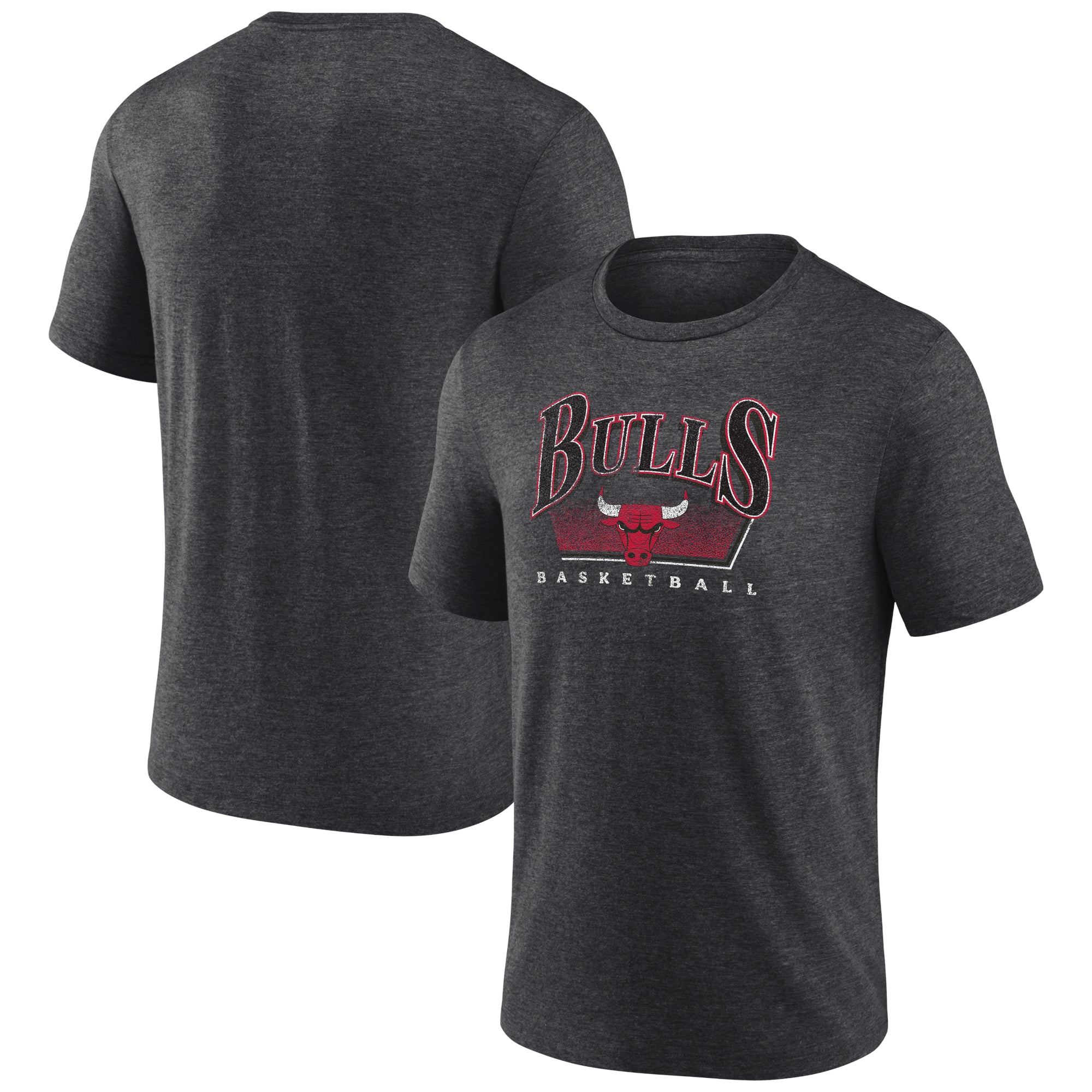 Chicago Bulls Dark Grey Tri-Blend Selection T-Shirt – Clark Street