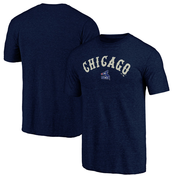 Chicago White Sox Vintage Navy Blue Unisex T-Shirt - Clark Street