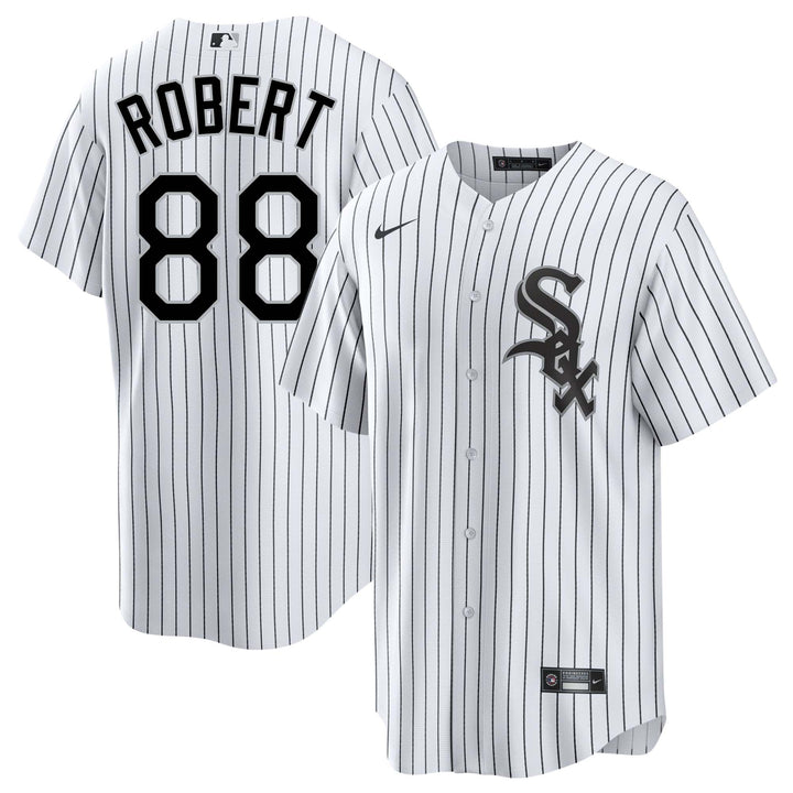 11220 NIKE Chicago White Sox LUIS ROBERT 100% REAL Baseball Jersey