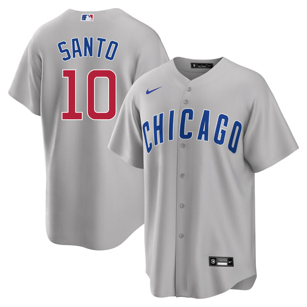 Nike Ron Santo Home Pinstripe Men's Replica Jersey Large