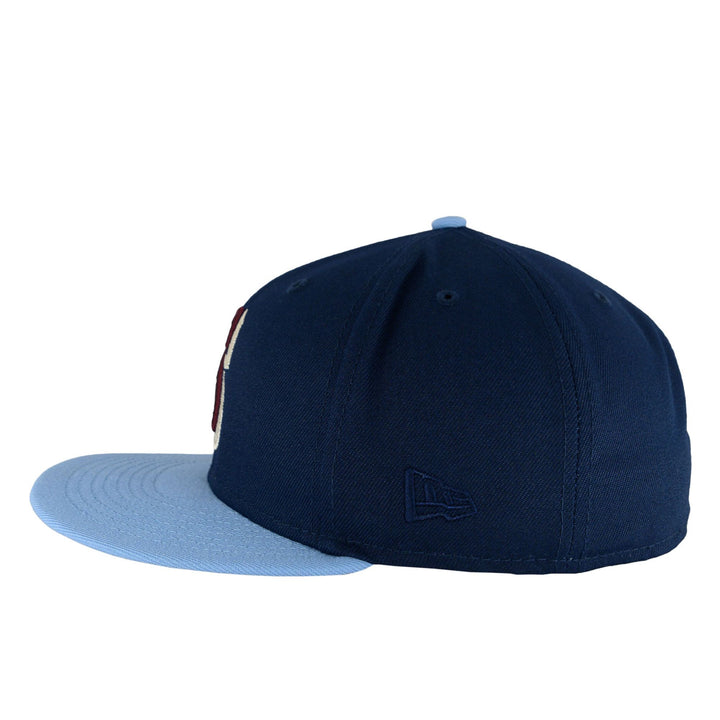 New York Baseball Hat Oceanside Blue New Era 59FIFTY Fitted Oceanside Blue / White / 7 1/8