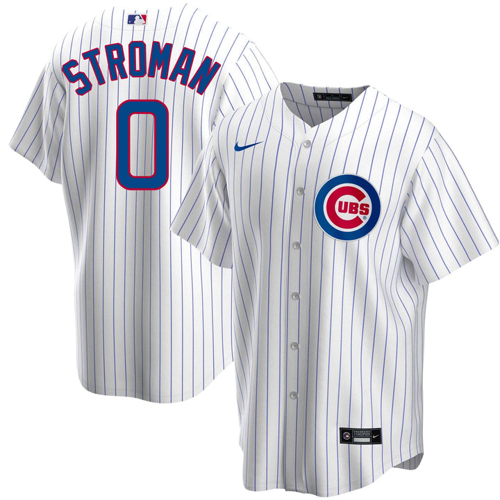 Marcus Stroman Chicago Cubs Home Pinstripe Men's Replica Jersey