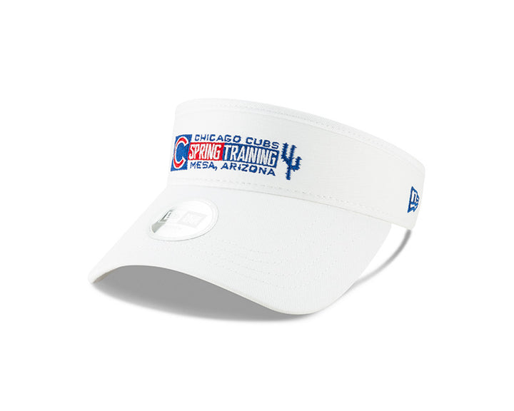 Chicago Cubs White Clean Up Visor - Clark Street Sports