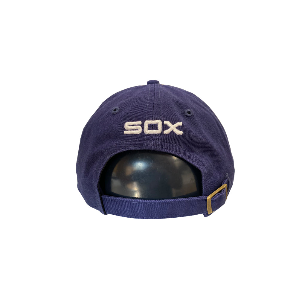 Chicago White Sox White/Navy Batterman 9Twenty Adjustable Adult Hat