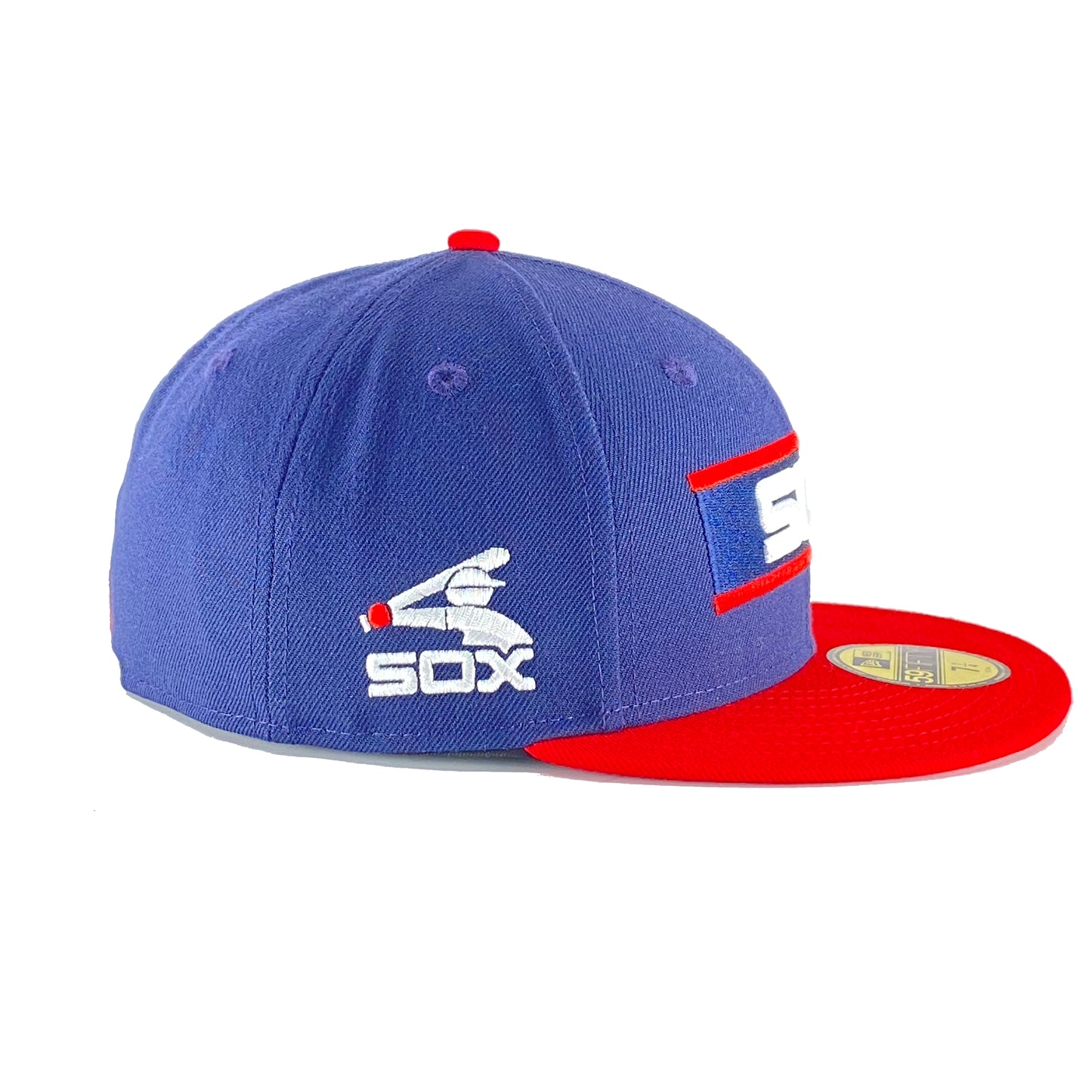 Chicago White Sox Navy/Red 1976 - 1986 Logo New Era 59FIFTY Fitted Hat