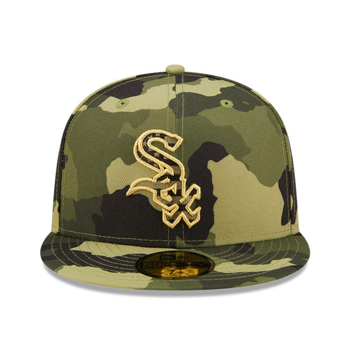 beven pint tv Chicago White Sox 2022 Armed Forces Day New Era 59FIFTY Fitted Hat - Clark  Street Sports