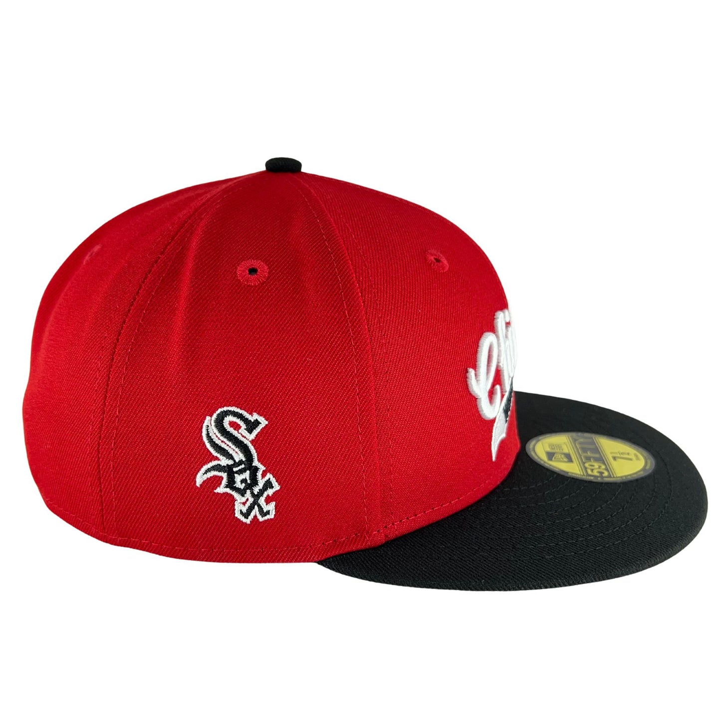 Chicago white sox red fitted hat Clearance