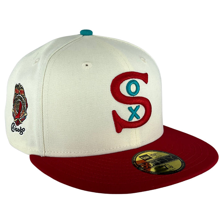 Chicago White Sox Chrome/Red/Teal UV New Era 59FIFTY Fitted Hat - Clark  Street Sports
