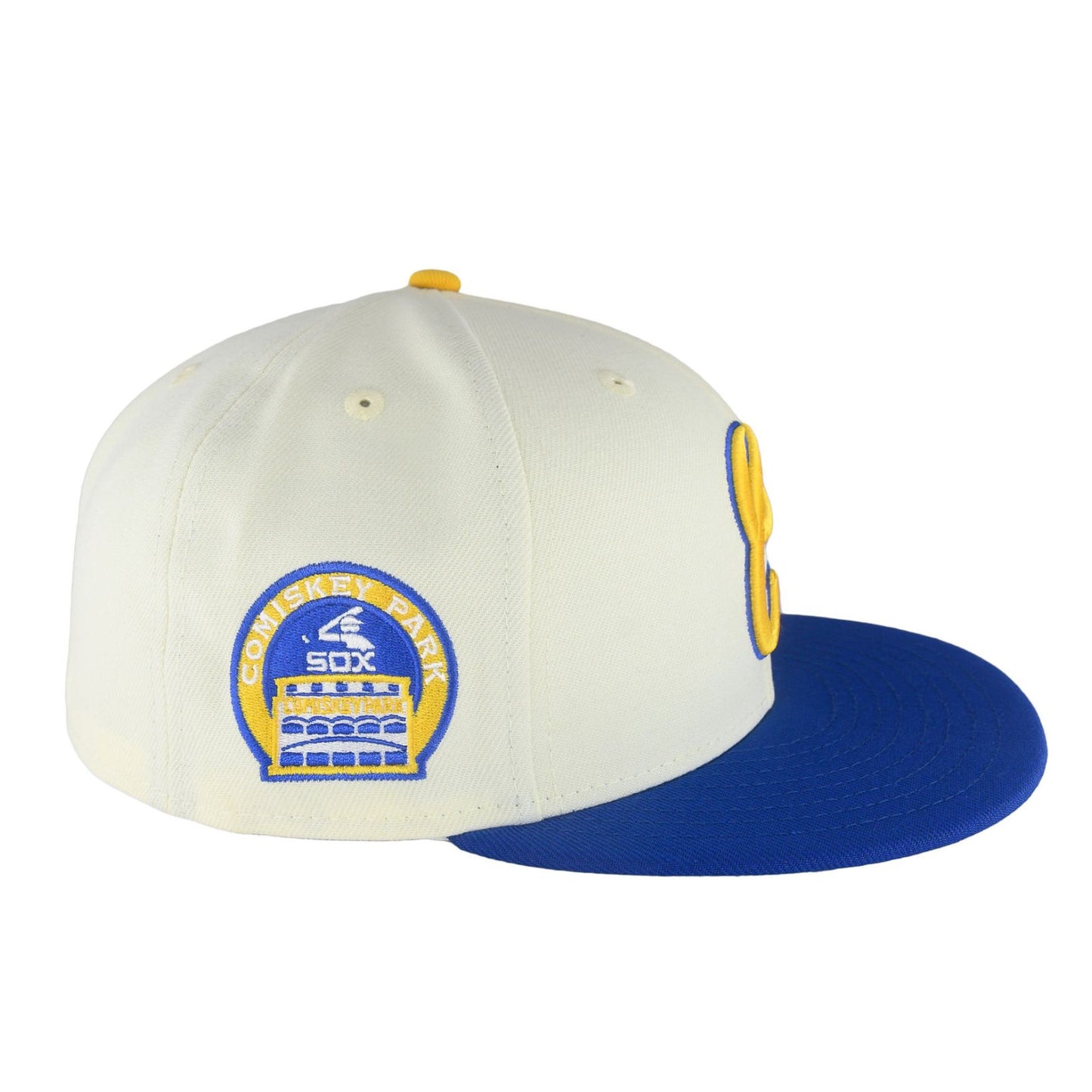 Chicago White Sox Chrome/Royal/Gold New Era 59FIFTY Fitted Hat