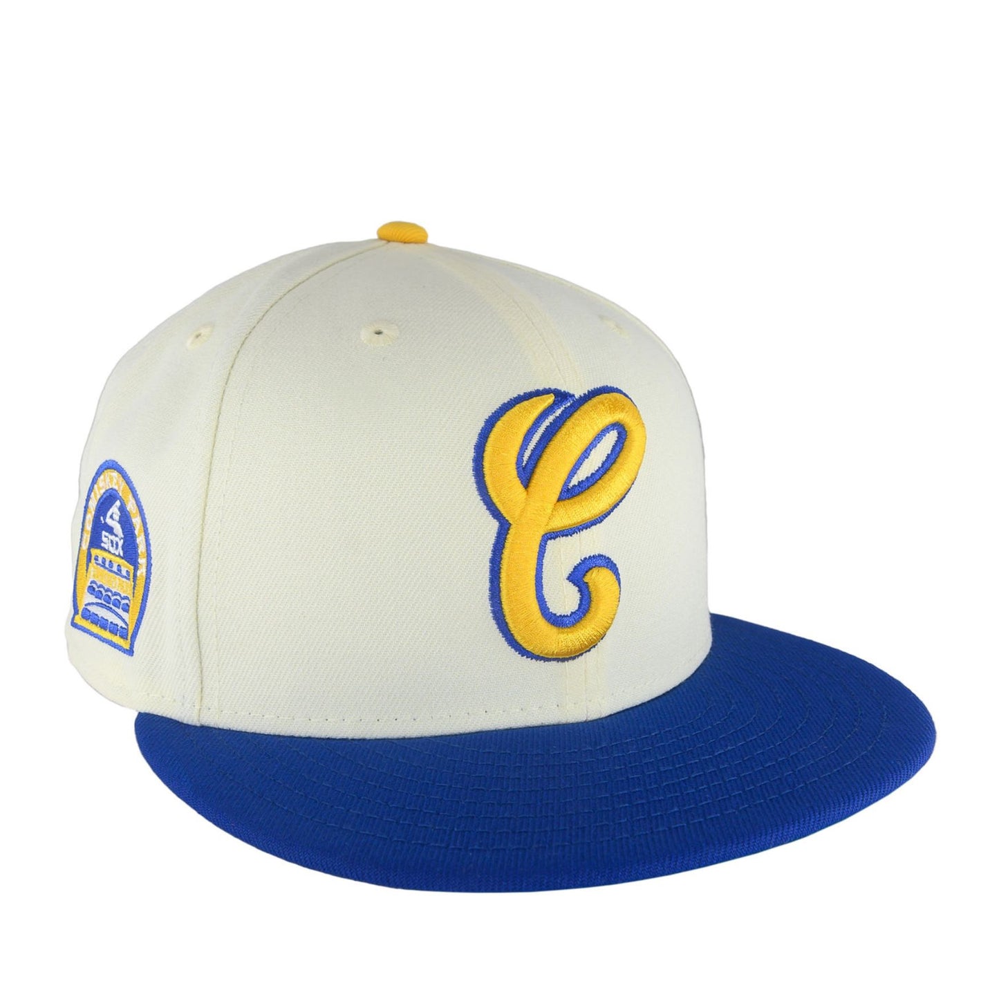 Chicago White Sox Chrome/Royal/Gold New Era 59FIFTY Fitted Hat