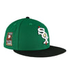 Chicago White Sox Kelly Black New Era 59FIFTY Fitted Hat