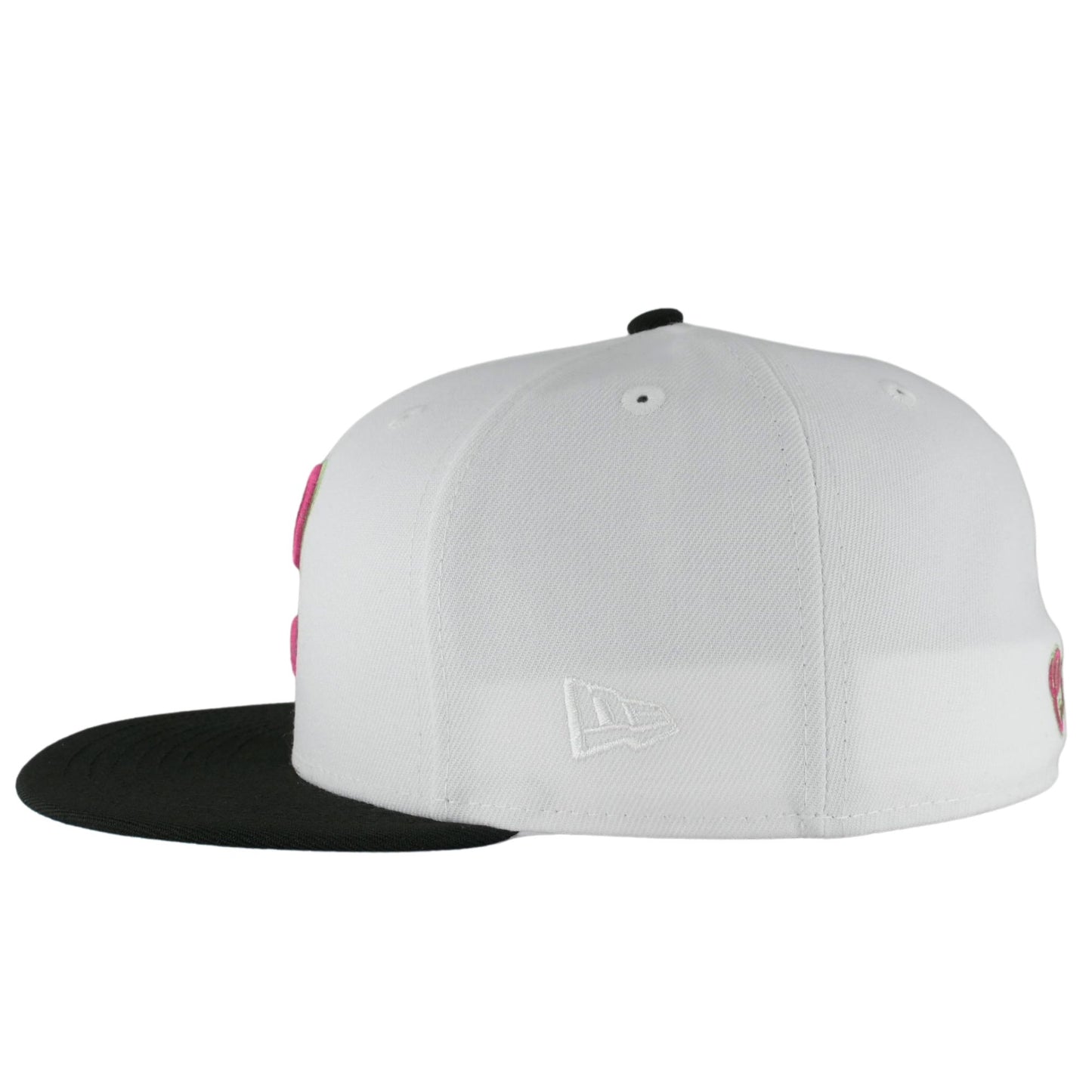 Chicago White Sox White Black New Era 59FIFTY Fitted Hat