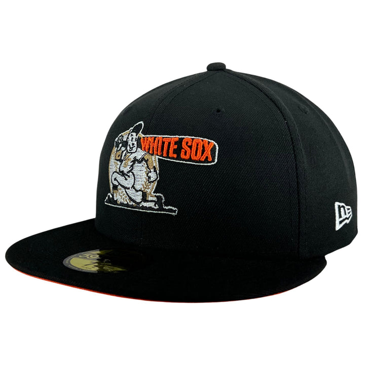Chicago White Sox Black Orange New Era 59FIFTY Fitted Hat