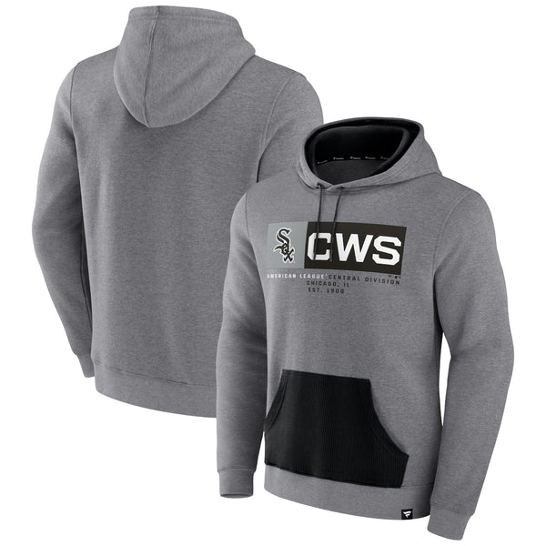 Chicago Cubs Script Grey Hoodie - Clark Street Sports