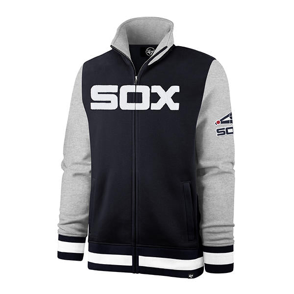 Chicago White Sox Navy Batterman Heritage Iconic Track Jacket