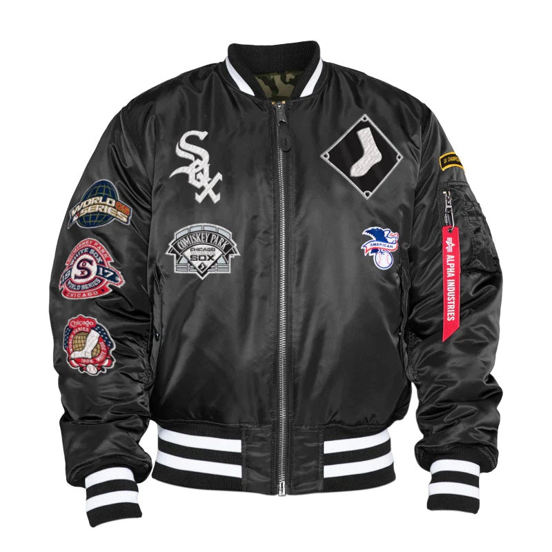 Chicago White Sox Alpha Bomber Jacket