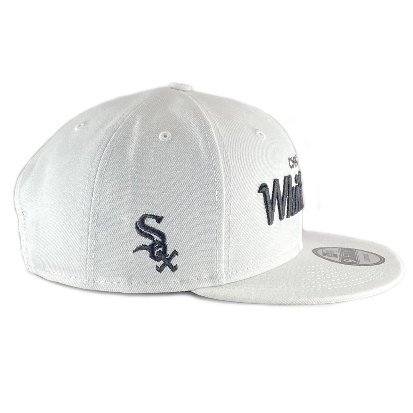 Chicago White Sox Chase White Script New Era 9FIFTY Snapback Hat