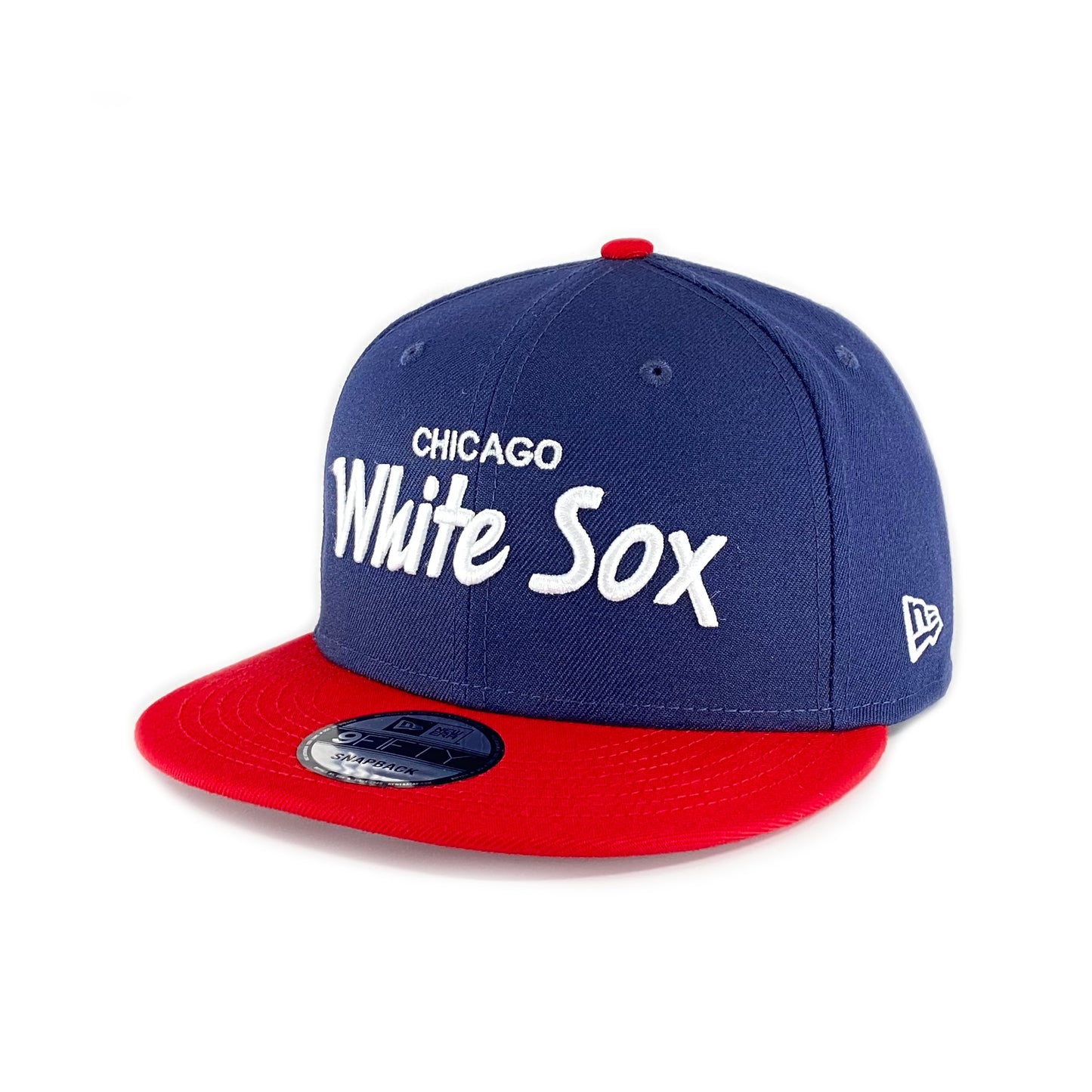 Chicago White Sox Chase Script Navy/Red New Era 9FIFTY Snapback Hat