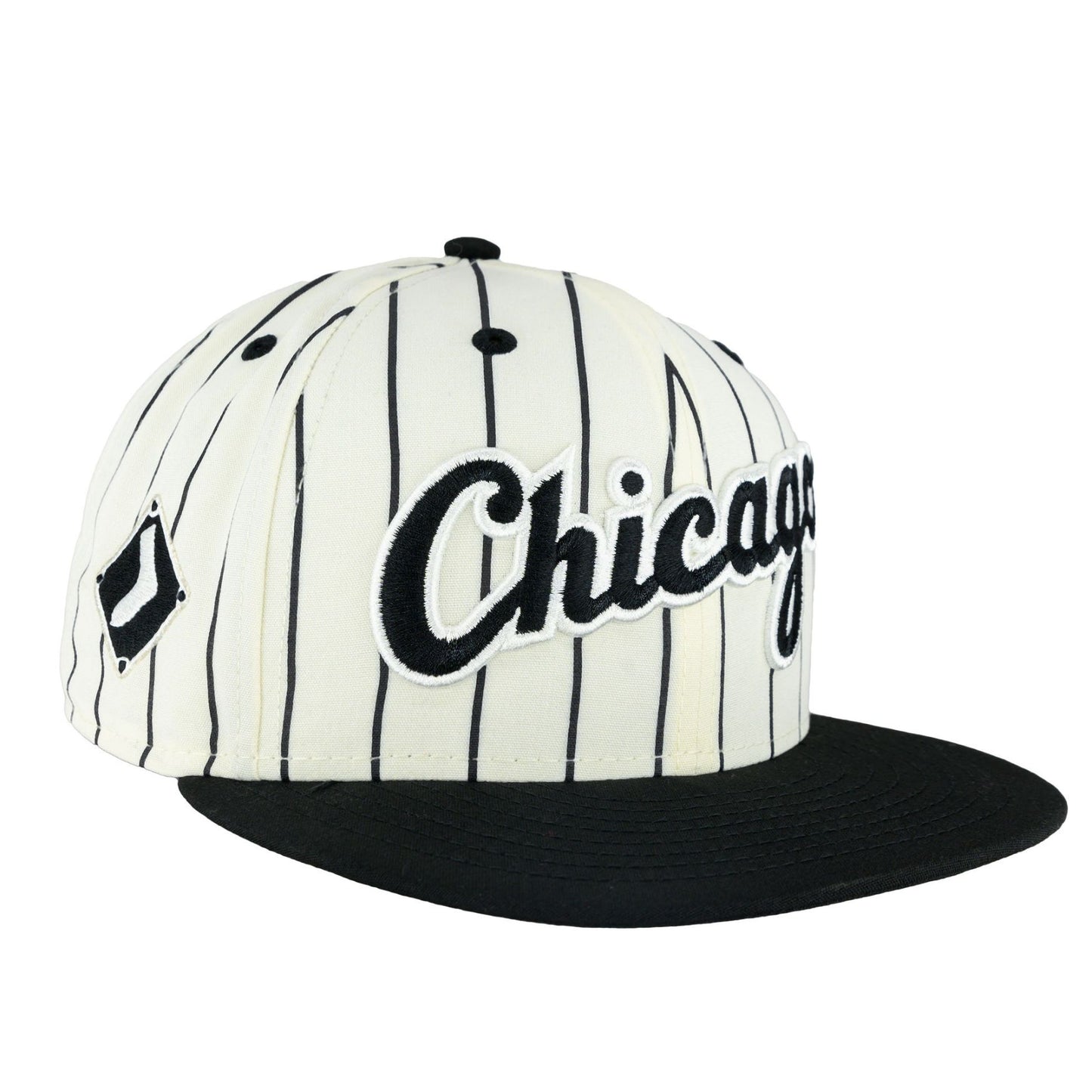 Chicago White Sox Cooperstown 1990 Chrome New Era 9FIFTY Snapback Adjustable Hat