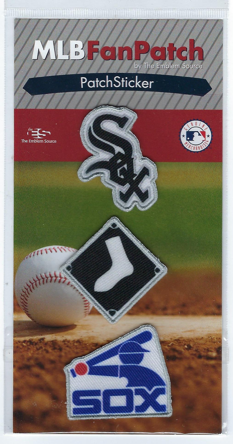 Sox 3 Pack Patch Stickers