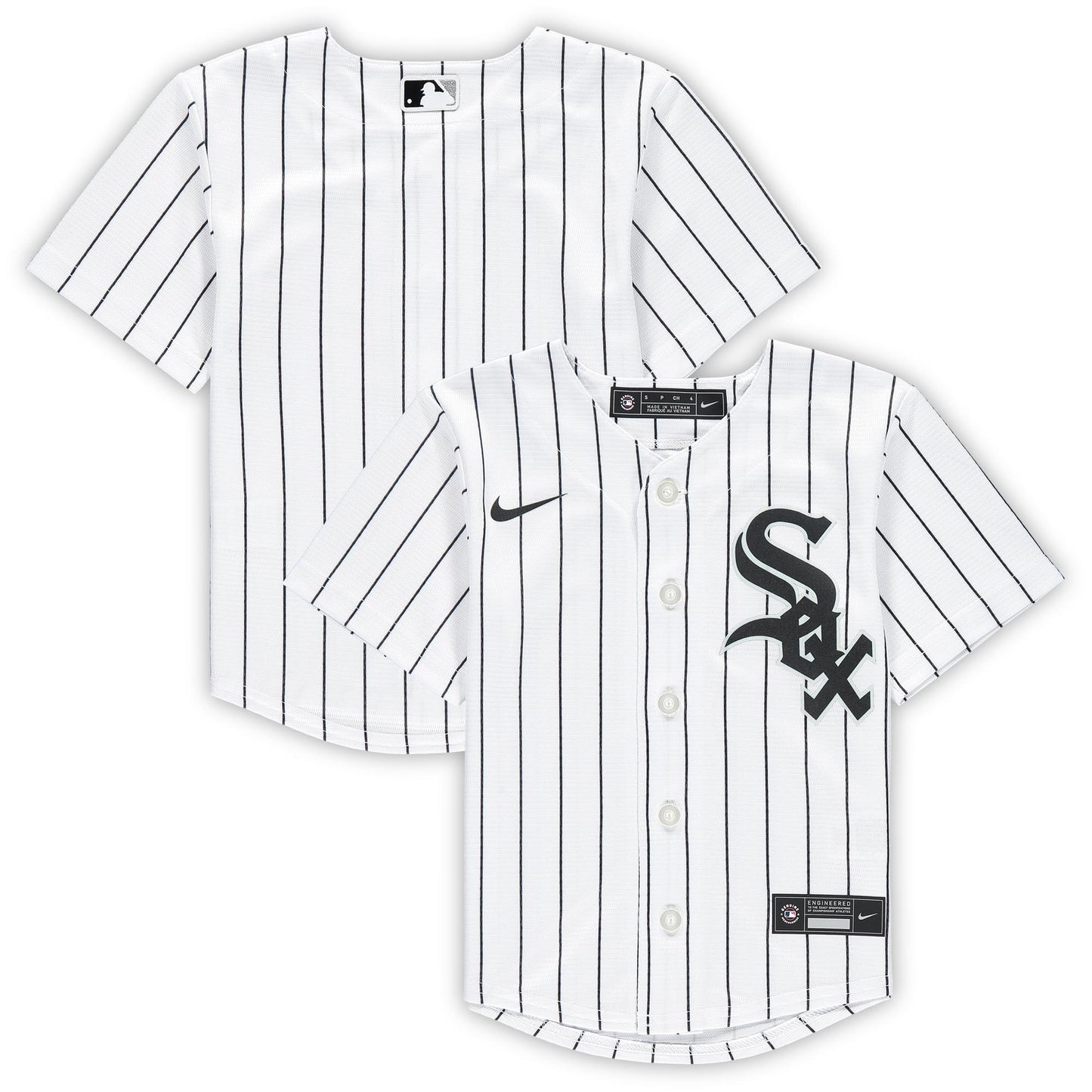 toddler white sox shirt