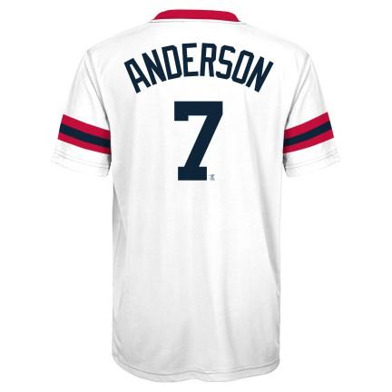 Tim Anderson Chicago White Sox Cooperstown Sublimated Player Tee - Youth