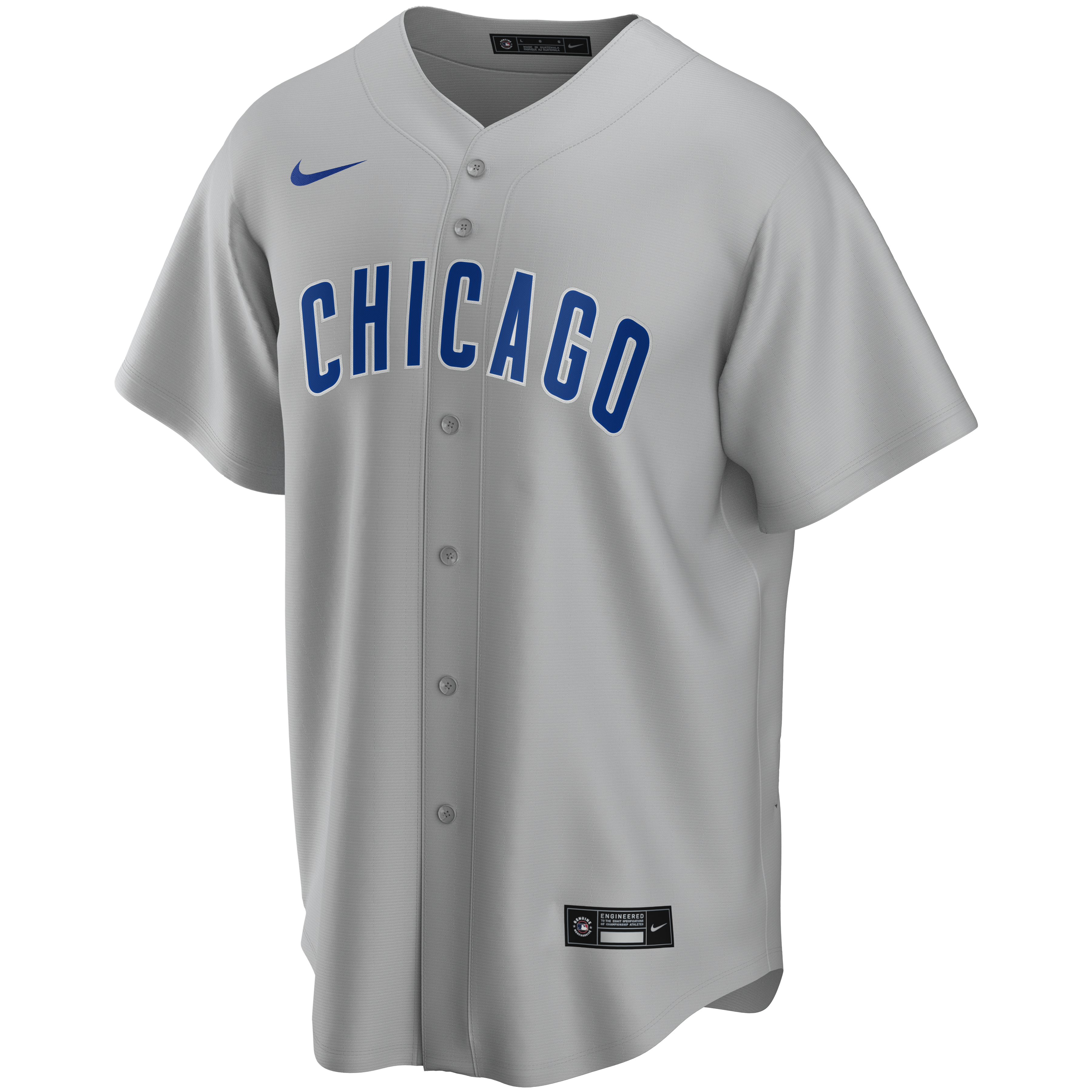2021 City Connect Chicago Cubs David Bote Replica Navy Jersey