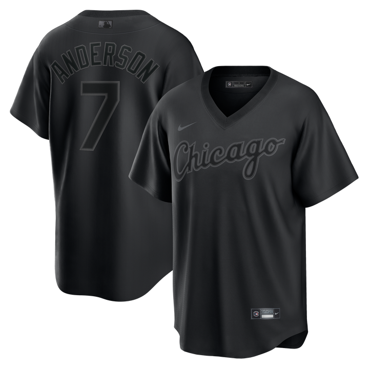 Black Nike MLB Chicago White Sox Alternate Jersey Junior