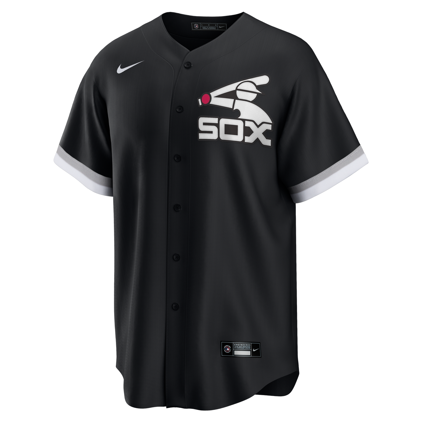 Black white sox clearance jersey