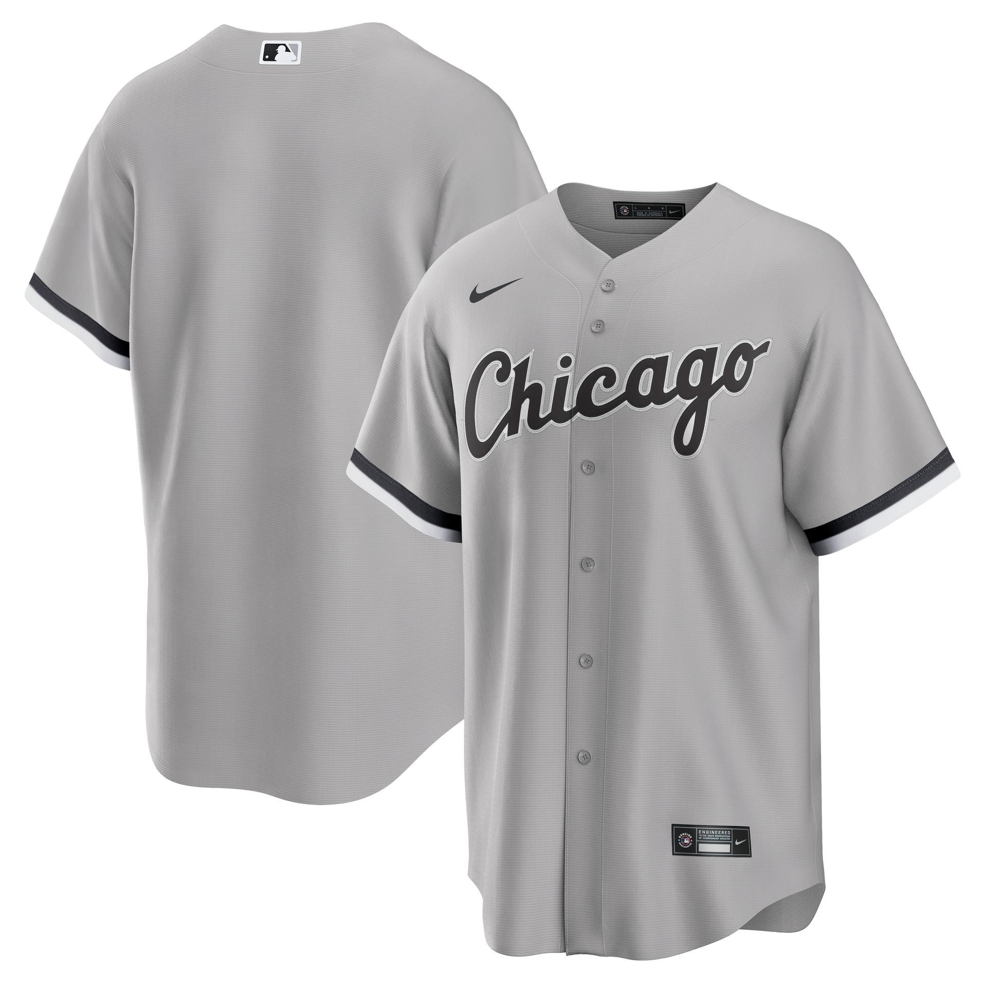 Chicago White Sox Nike Men s Grey Road Replica Jersey Clark