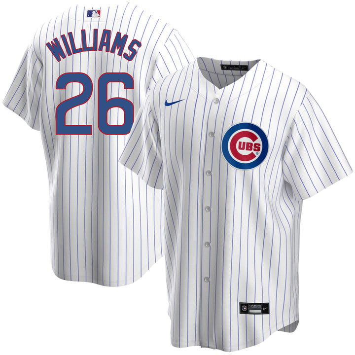Billy Williams Chicago Cubs Home Pinstripe Men's Replica Jersey - Clark  Street Sports