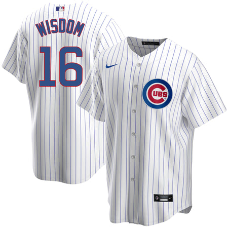 Chicago Cubs Nike Patrick Wisdom Home Replica Jersey W/ Authentic Lett –  Wrigleyville Sports