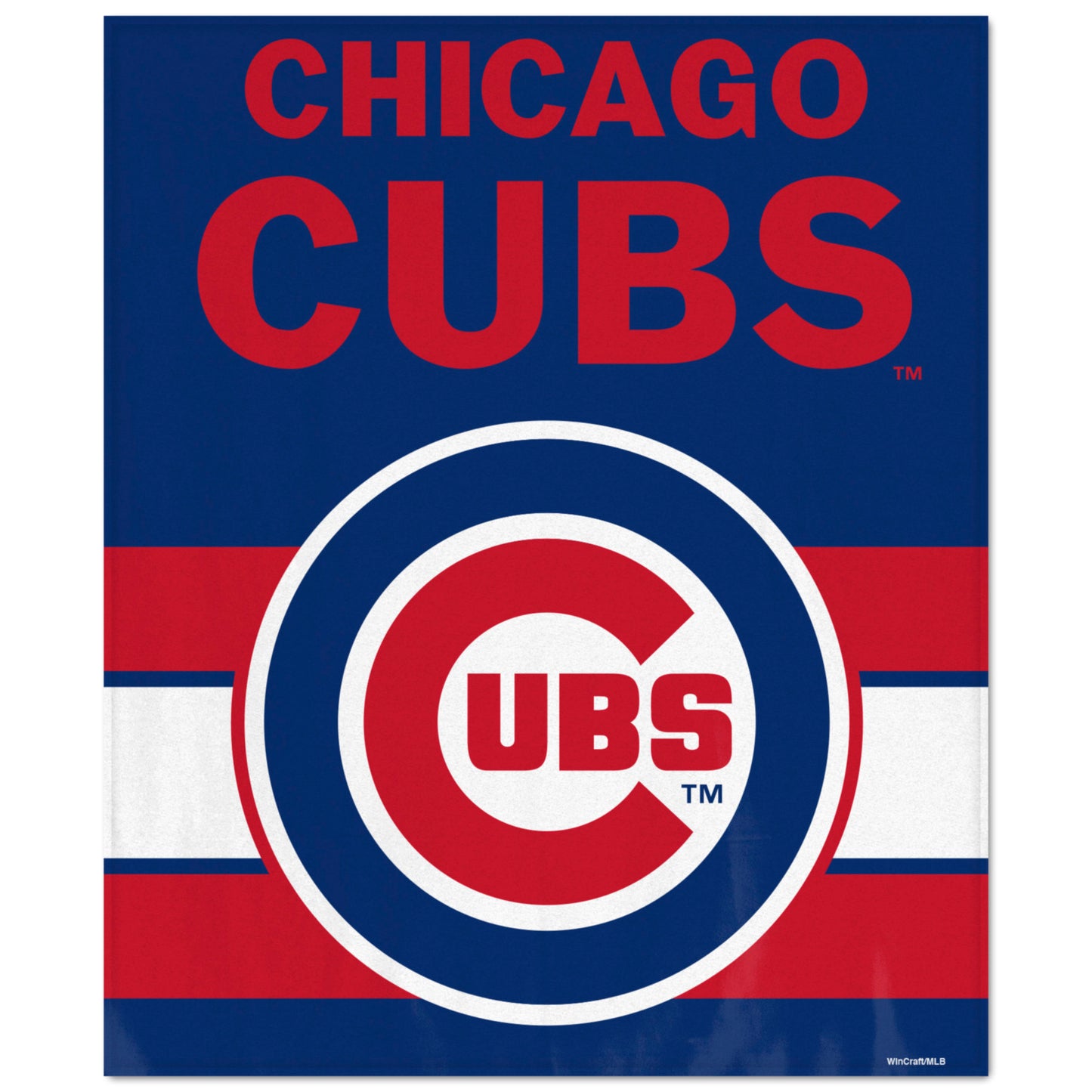 Chicago Cubs Ultra Soft Fleece Blanket 50" x 60"