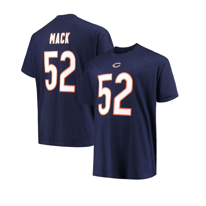 Chicago Bears Men's Khalil Mack Player Name & Number T-Shirt