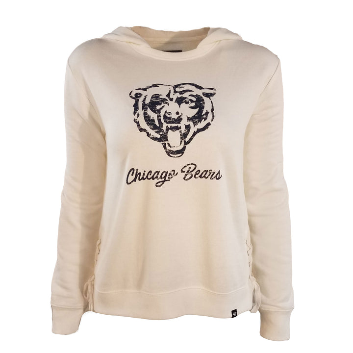 Chicago Bears Women's Sandstone Sideline Lace Pullover w/ Navy Bear He -  Clark Street Sports
