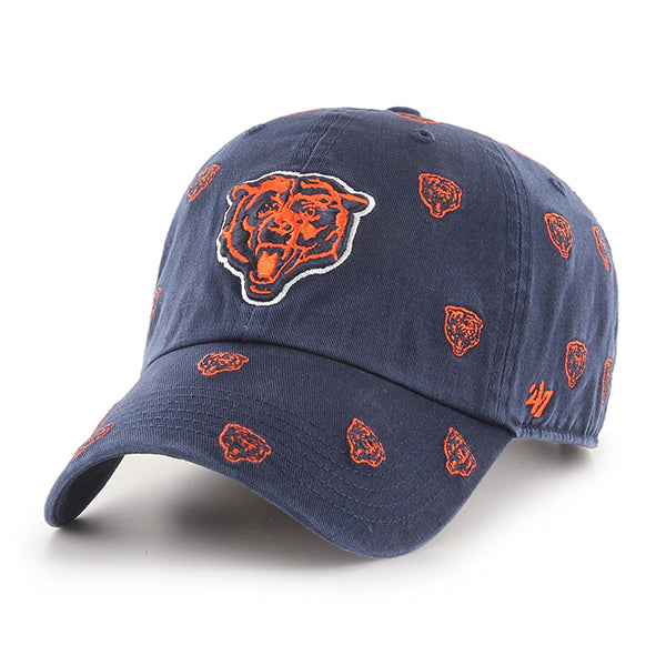 Chicago Bears Women's Legacy Bear Face Confetti Adjustable Clean Up