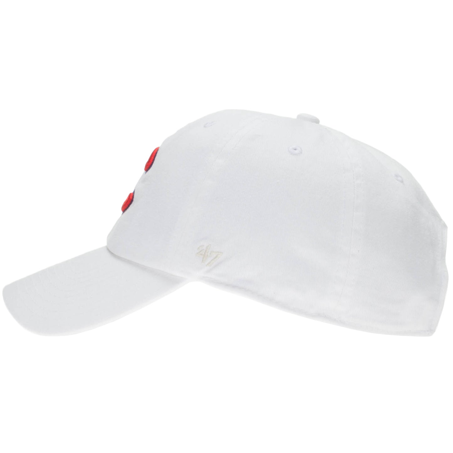 Chicago Cubs White Logo Clean-Up Adjustable Hat