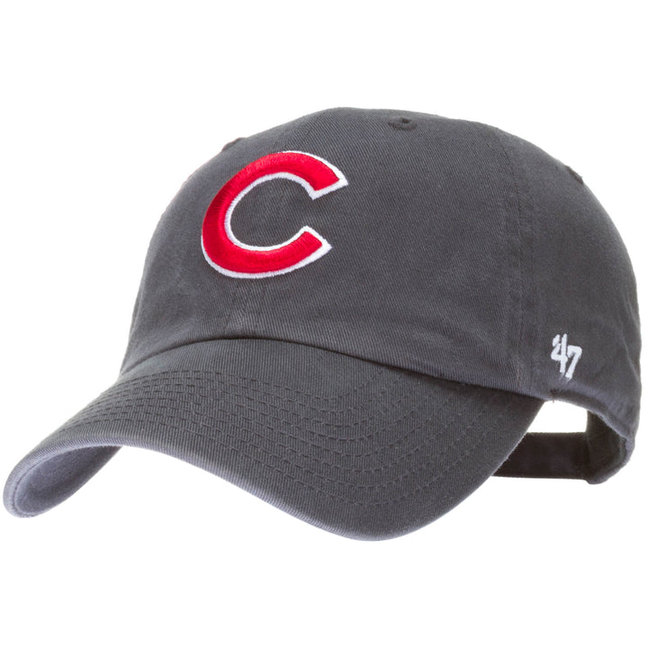 Chicago Cubs C Logo Navy 47' Clean Up Adjustable Hat