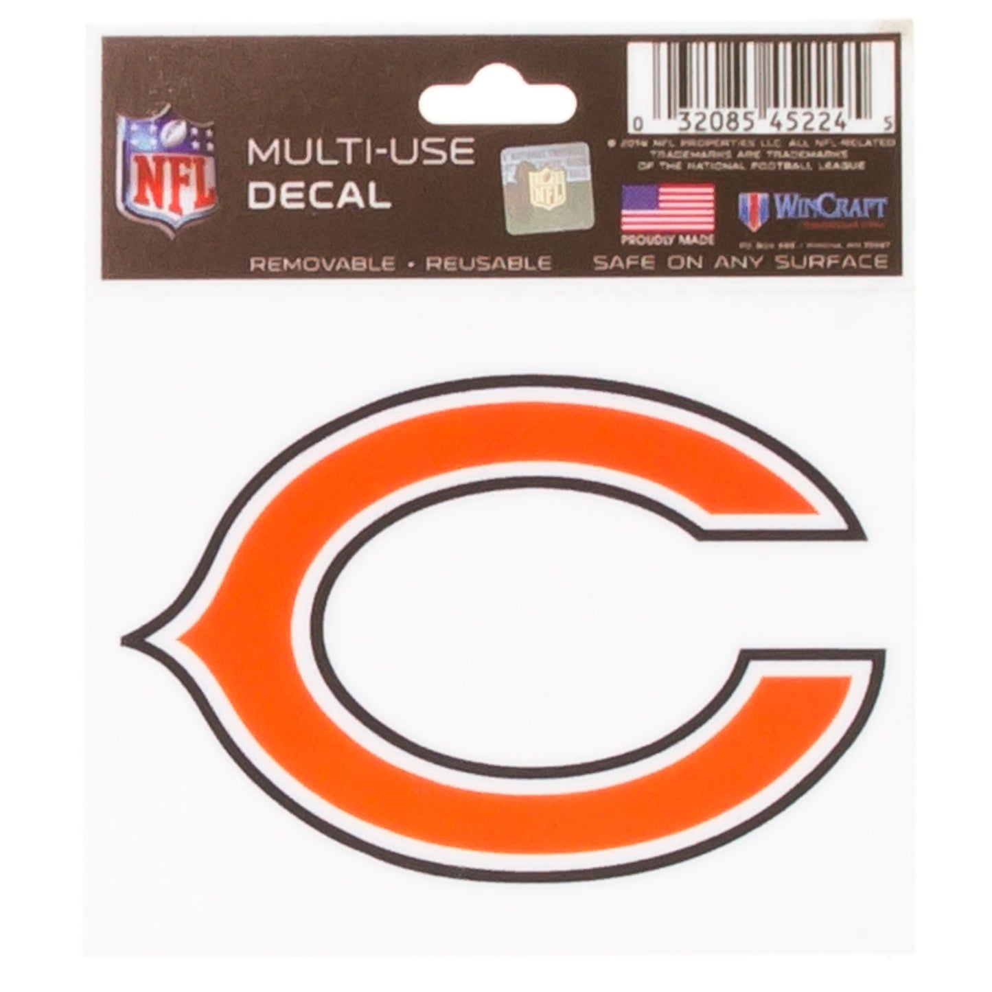 Chicago Bears Multi-Use 3"x4" Decal