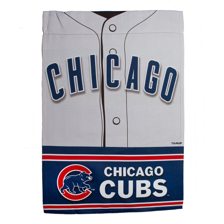 Chicago Cubs 2 Sided Foil Jersey MLB House Flag