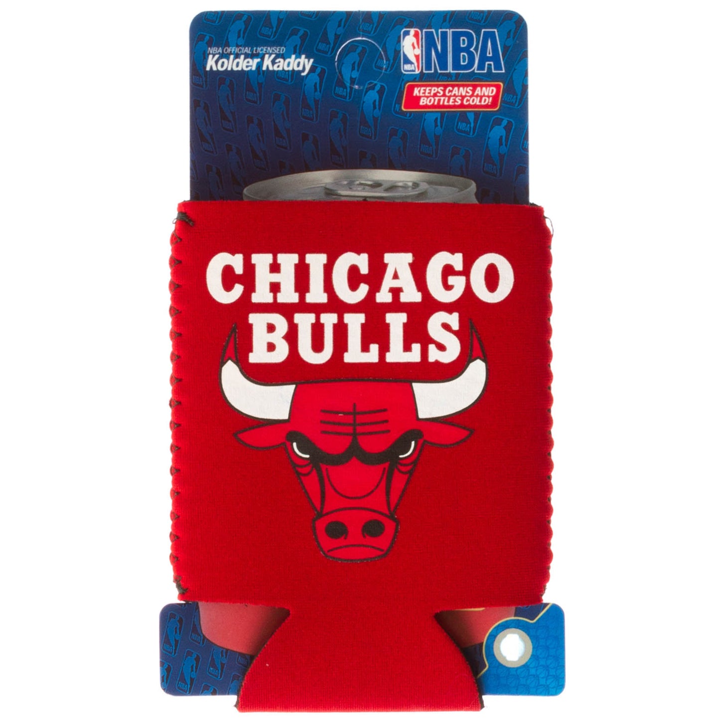 Chicago Bulls Flat Can Koozie