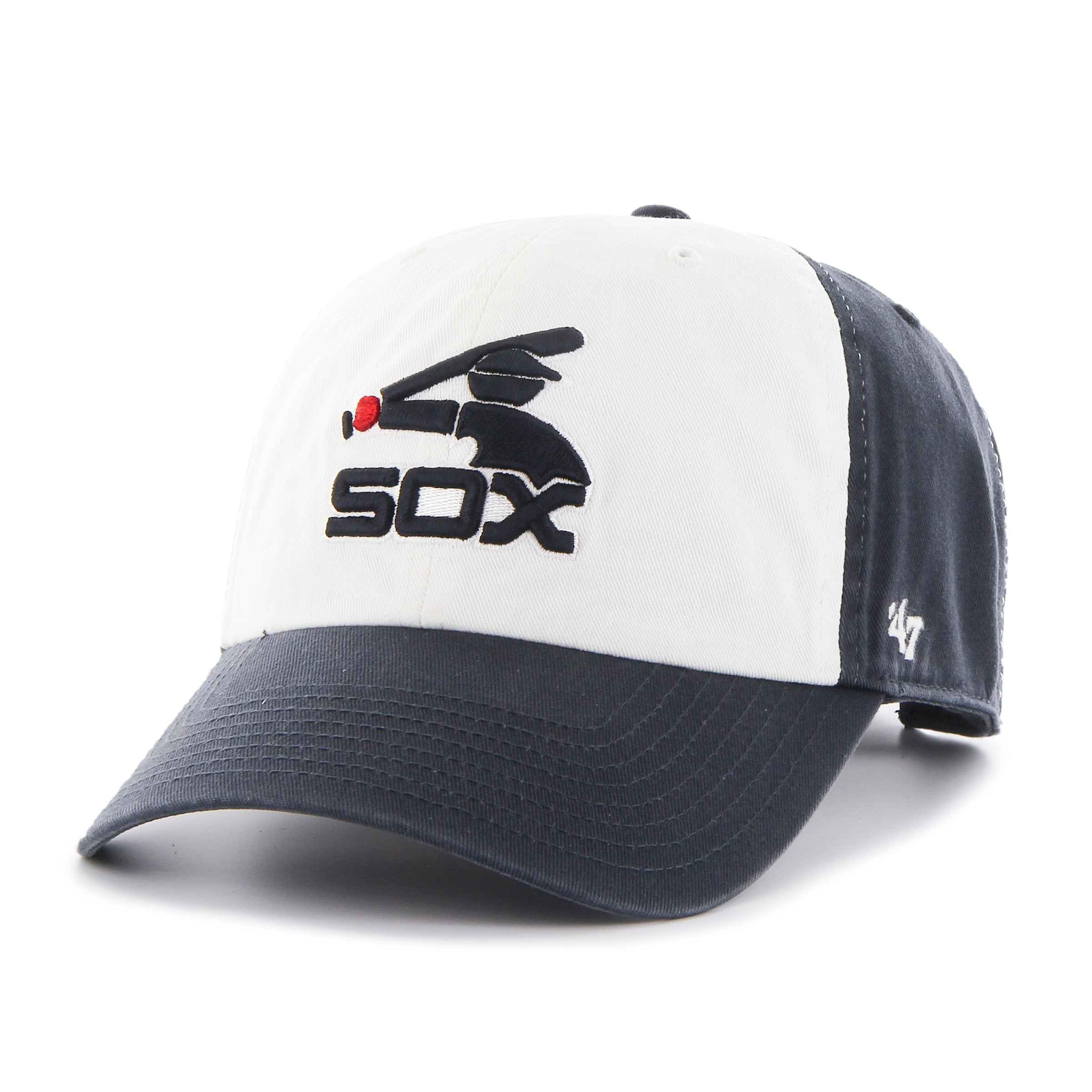 Chicago White Sox Batterman Logo White/Navy 47' Clean Up