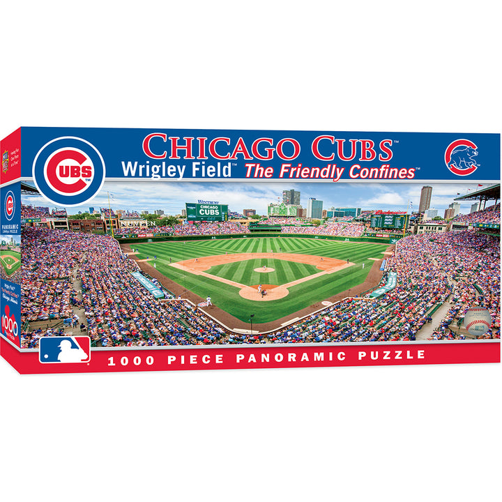 Chicago Cubs 1000 Piece Stadium Panoramic Jigsaw Puzzle