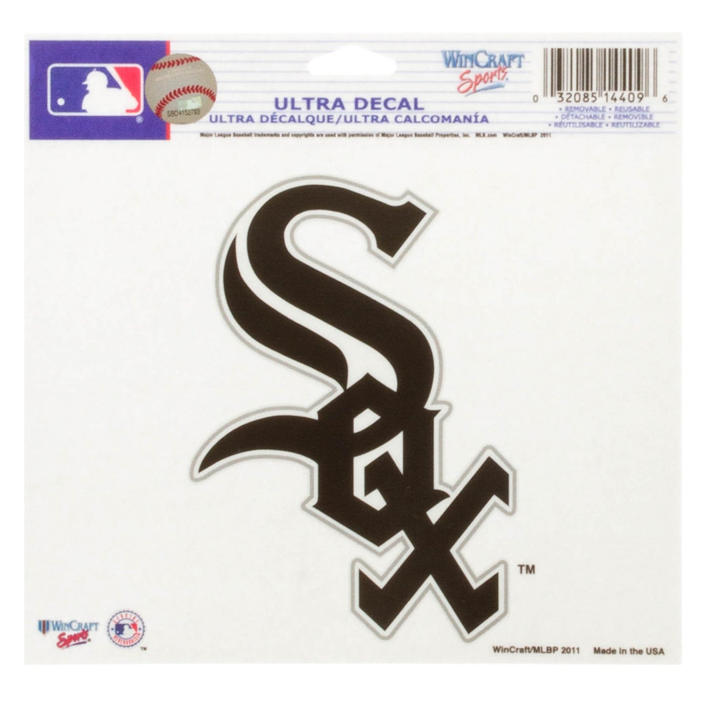 Chicago White Sox 5" x 6" Ultra Decal