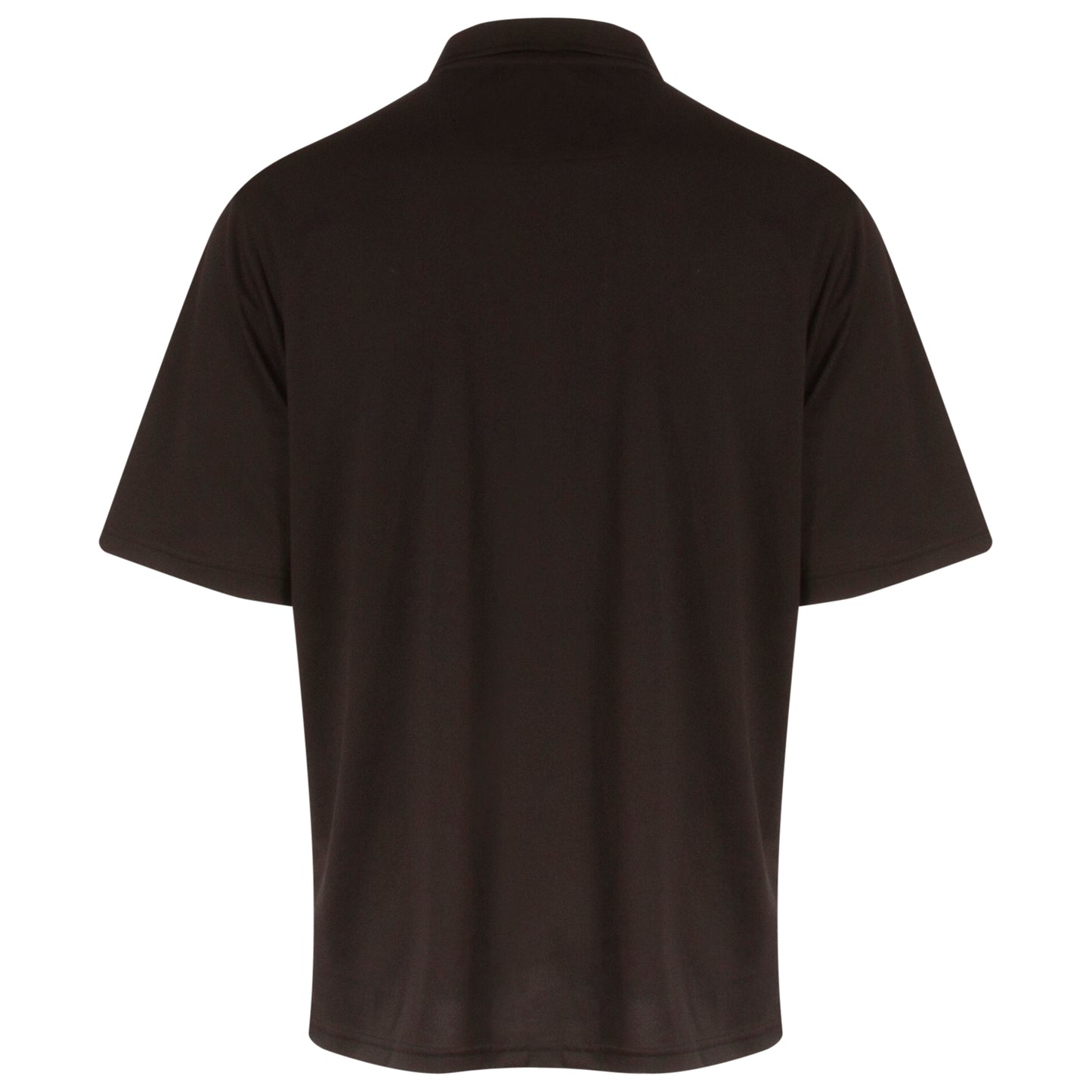 Chicago Bulls Men's Black Pique Xtra Lite Primary Logo Polo Shirt
