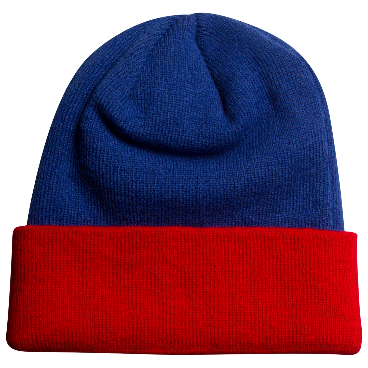 Chicago Cubs Royal and Red Blue "C" Logo Knit Hat