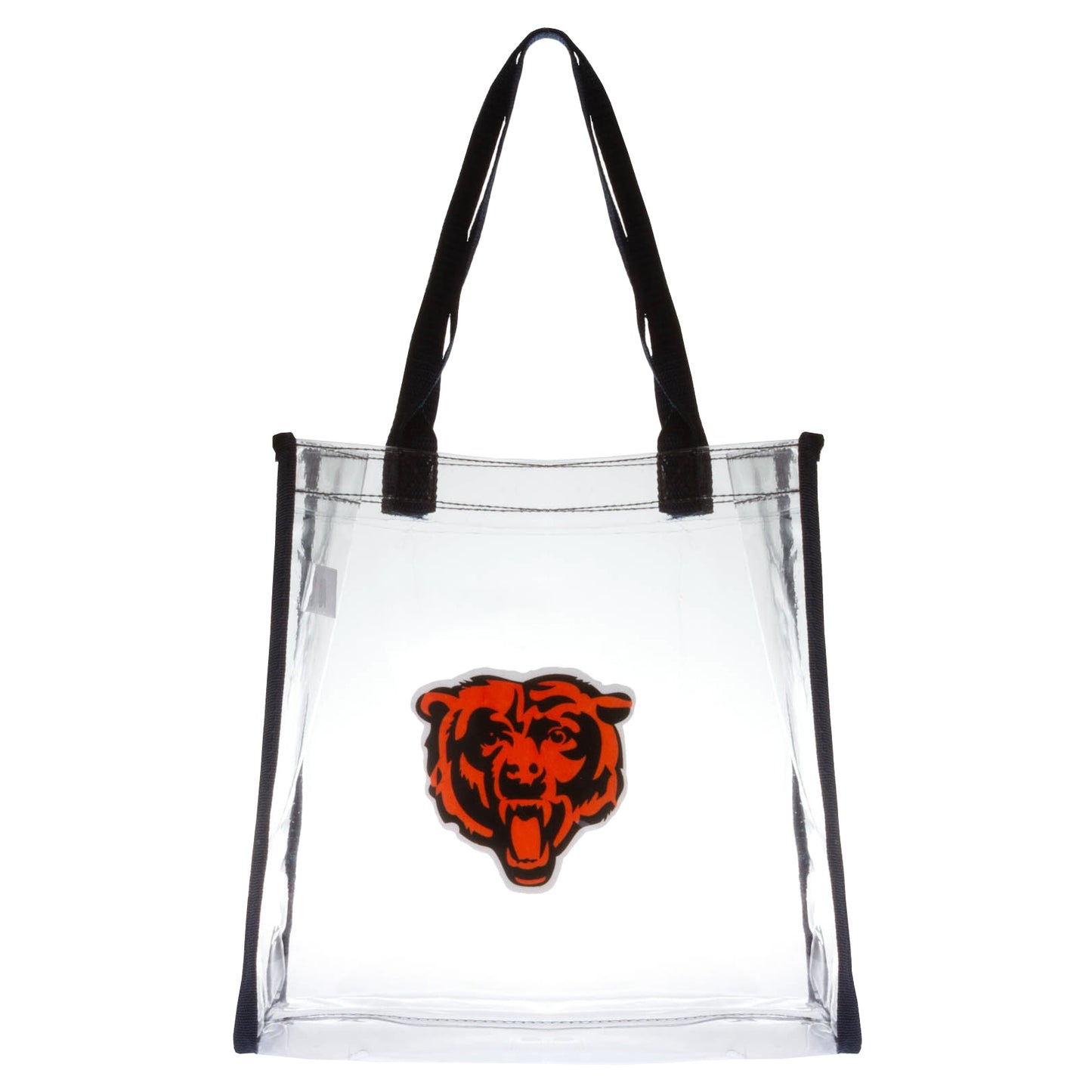 Chicago Bears Clear Tote Bag with Logo