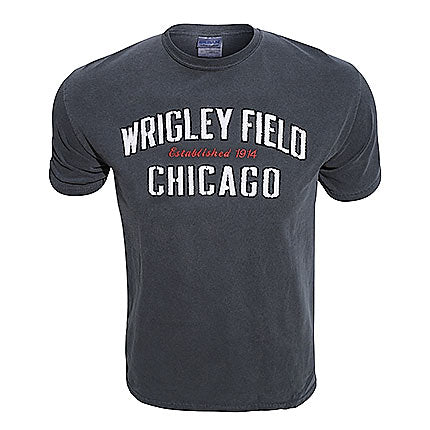 Wrigley Field Chicago Established 1914  Mens T-Shirt
